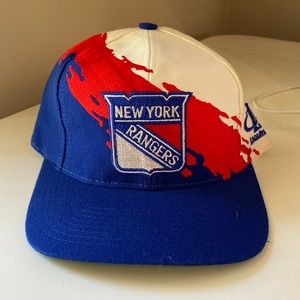 Vintage New York Rangers NHL LogoAthletic Splash Cap